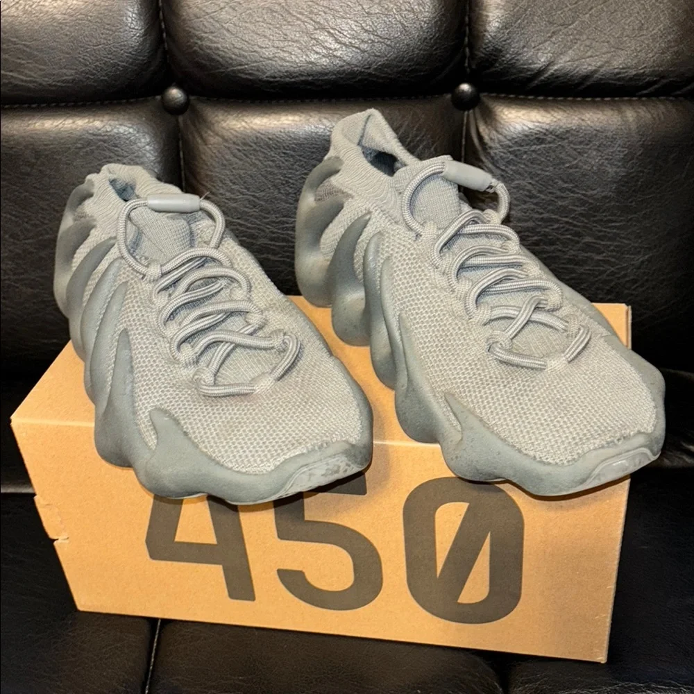 Adidas Yeezy 450 Gray Sneakers - Picture 4 of 10